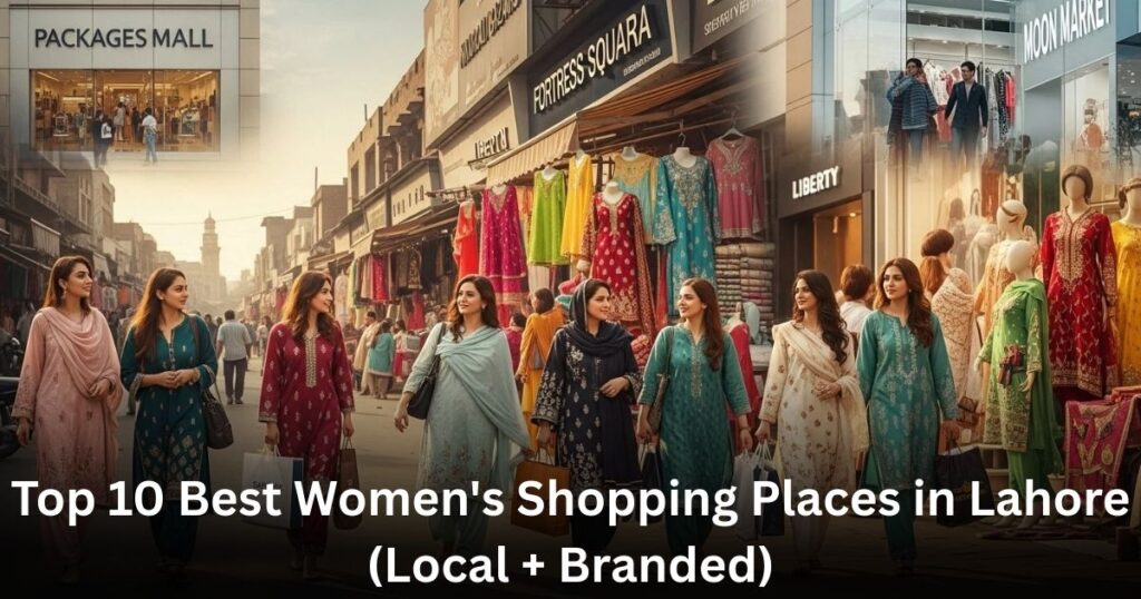 Women's Walking in the market | Shopping Places in Lahore