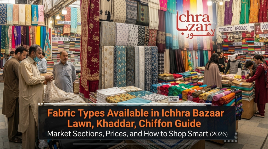 Fabric Types Available in Ichhra Bazaar